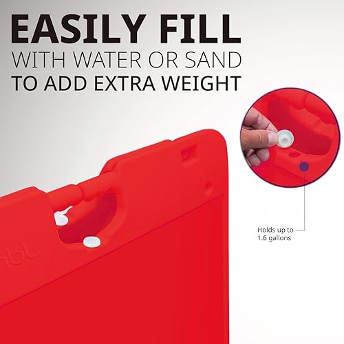 Miniatura 6 de Jumbl Letrero con marco A de 15.7 x 26 pulgadas, pequeño tablero sándwich para exteriores con protector de letrero de PVC resistente a la intemperie