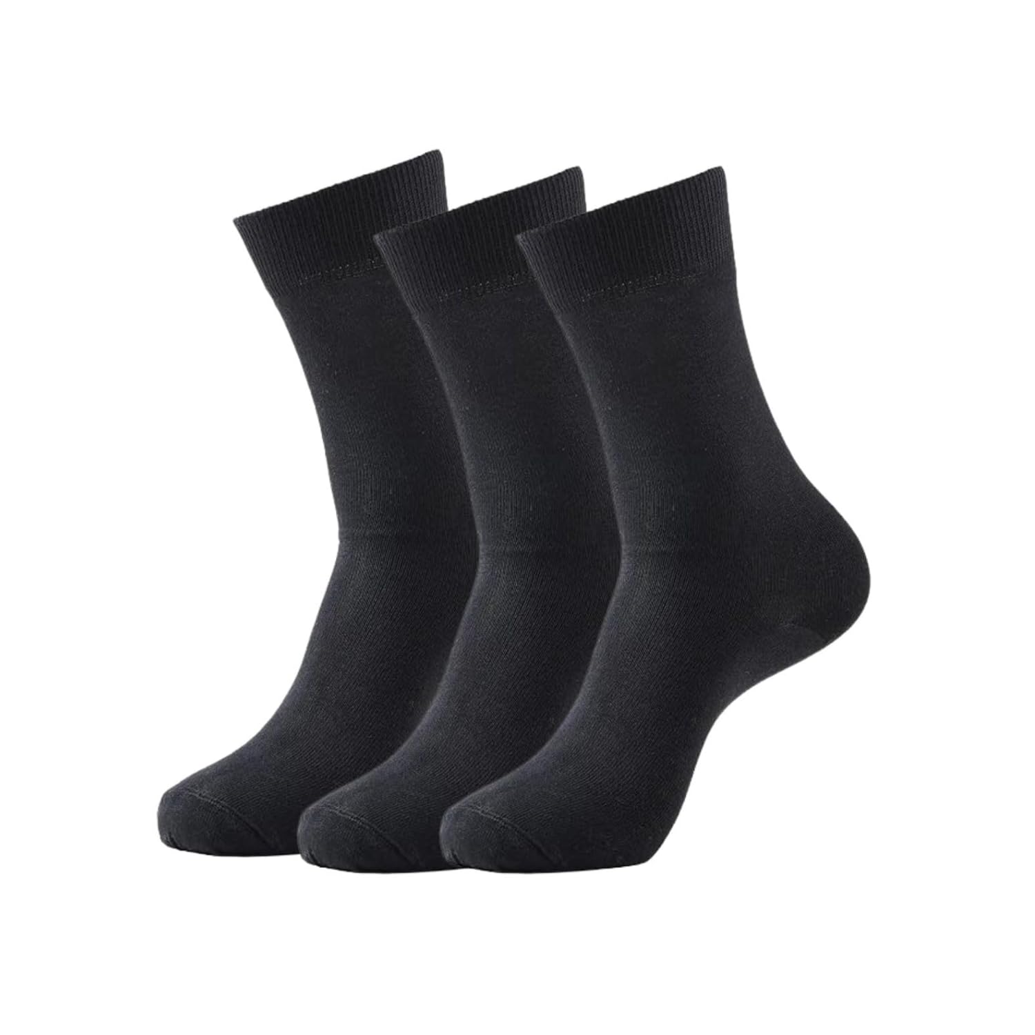 Pure Cotton And Smell Free Men & Women Regular Formal White Calf length combo Socks Anti-Slip | Sweat Absorbent | School socks | office socks | Sports | Running & Hiking-image-42