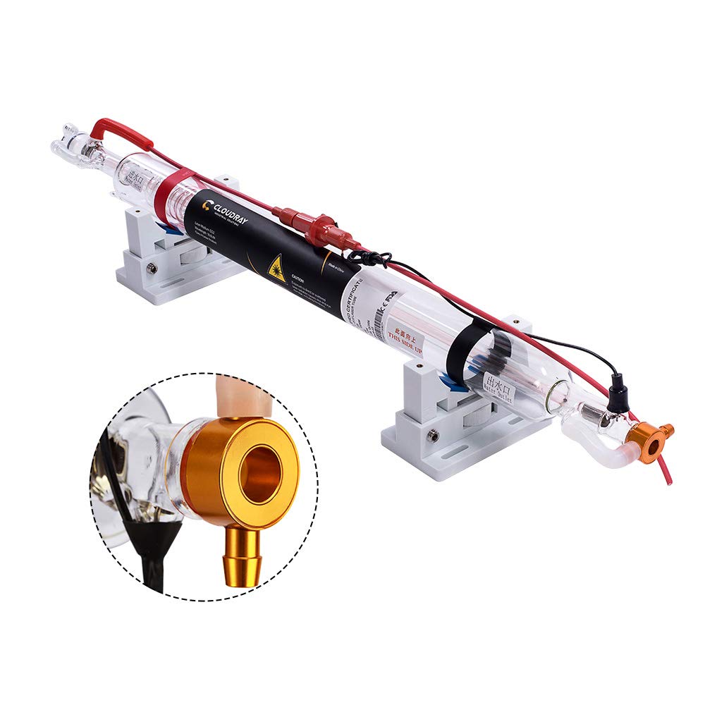 MCWlaser Tube Laser CO2 80W Actual 80W-100W Longueur 1250 Mm