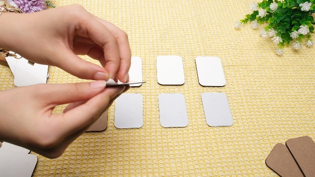 120 imanes rectangulares sublimables para refrigerador miniatura 7