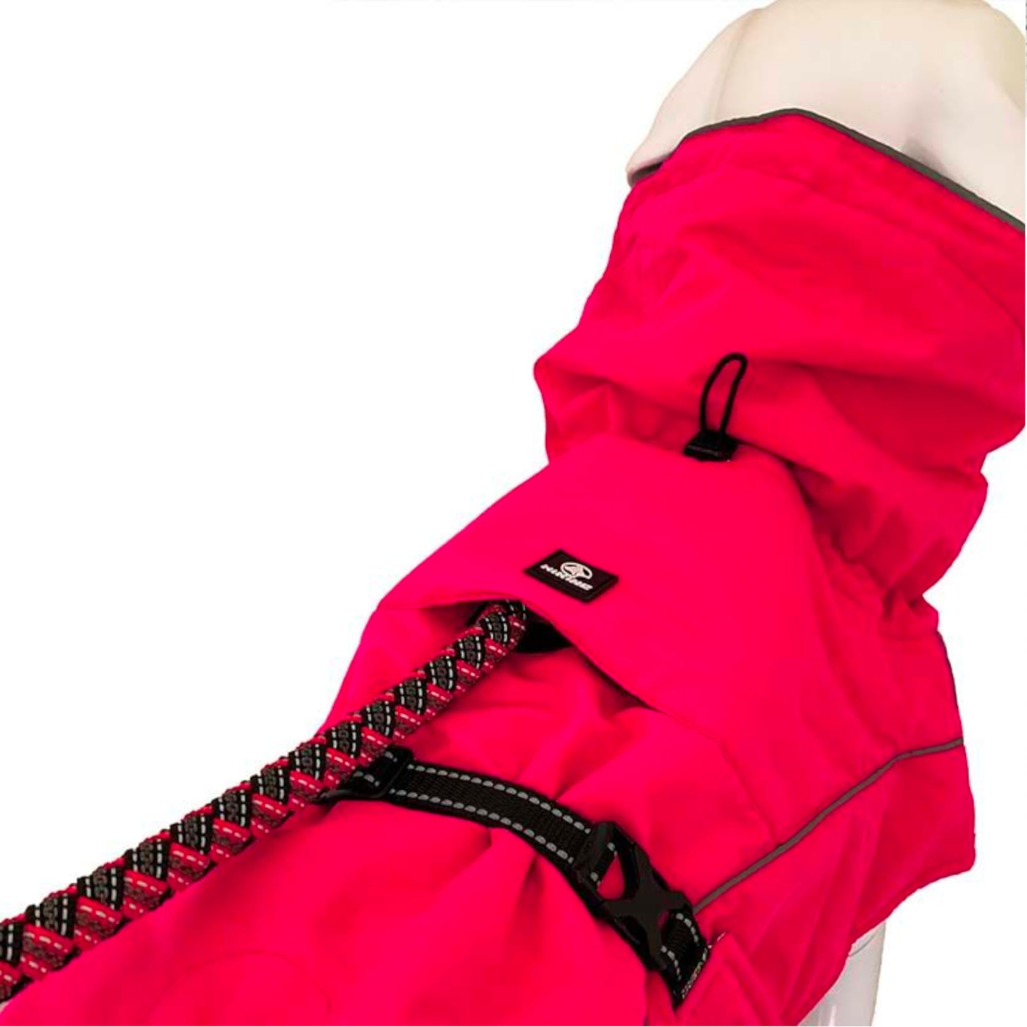 Croci Hiking Hundemantel, wasserdichter Hundemantel, Makalu, temperaturregulierendes Futter, Rosa (Fuchsia), 65 cm