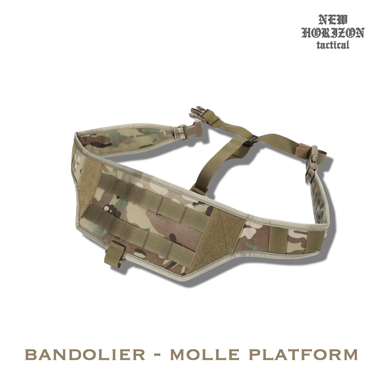 Amazon.co.jp: 【NEW HORIZON】 BANDOLIER LightWeight Molle Platform
