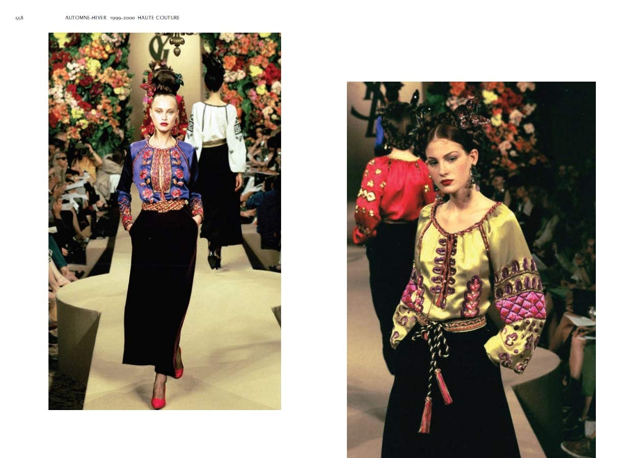 Yves Saint Laurent défilés Haute-Couture