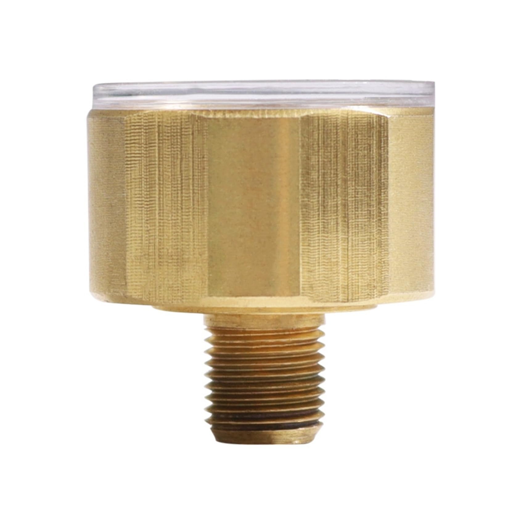 3X Manómetro de Presión de Aire de Precisión con Esfera de 28 mm ED 350 Bar con Rosca de 1/8 Pulgadas para Adaptador PCP
