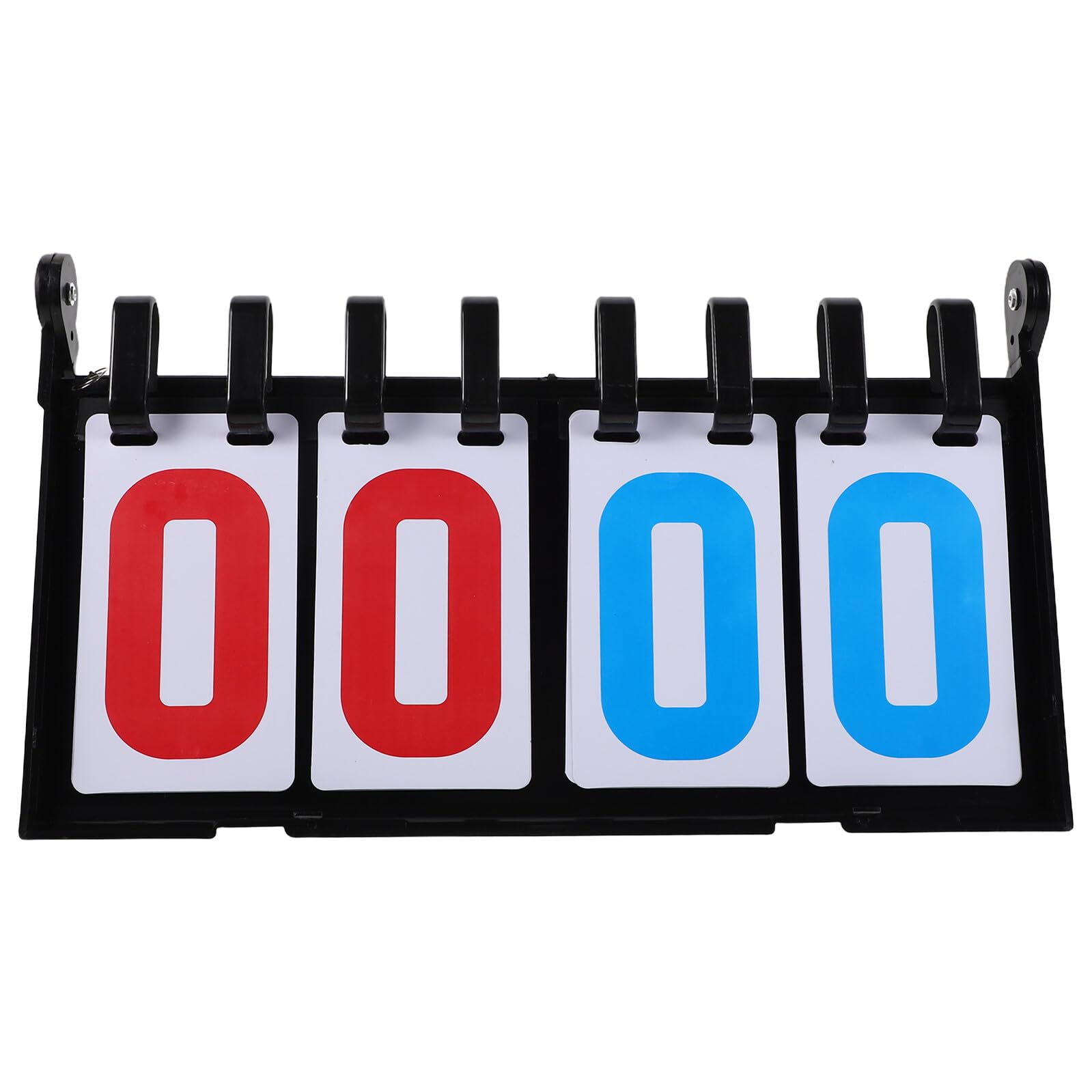 ABOOFAN Tragbare Sportanzeigetafel mit Flip Zahlen für Basketball Tennis Volleyball Baseball Billard Tischfußball Leichtes Tisch Scoreboard für Präzise Punktezählung bei Wettkämpfen und