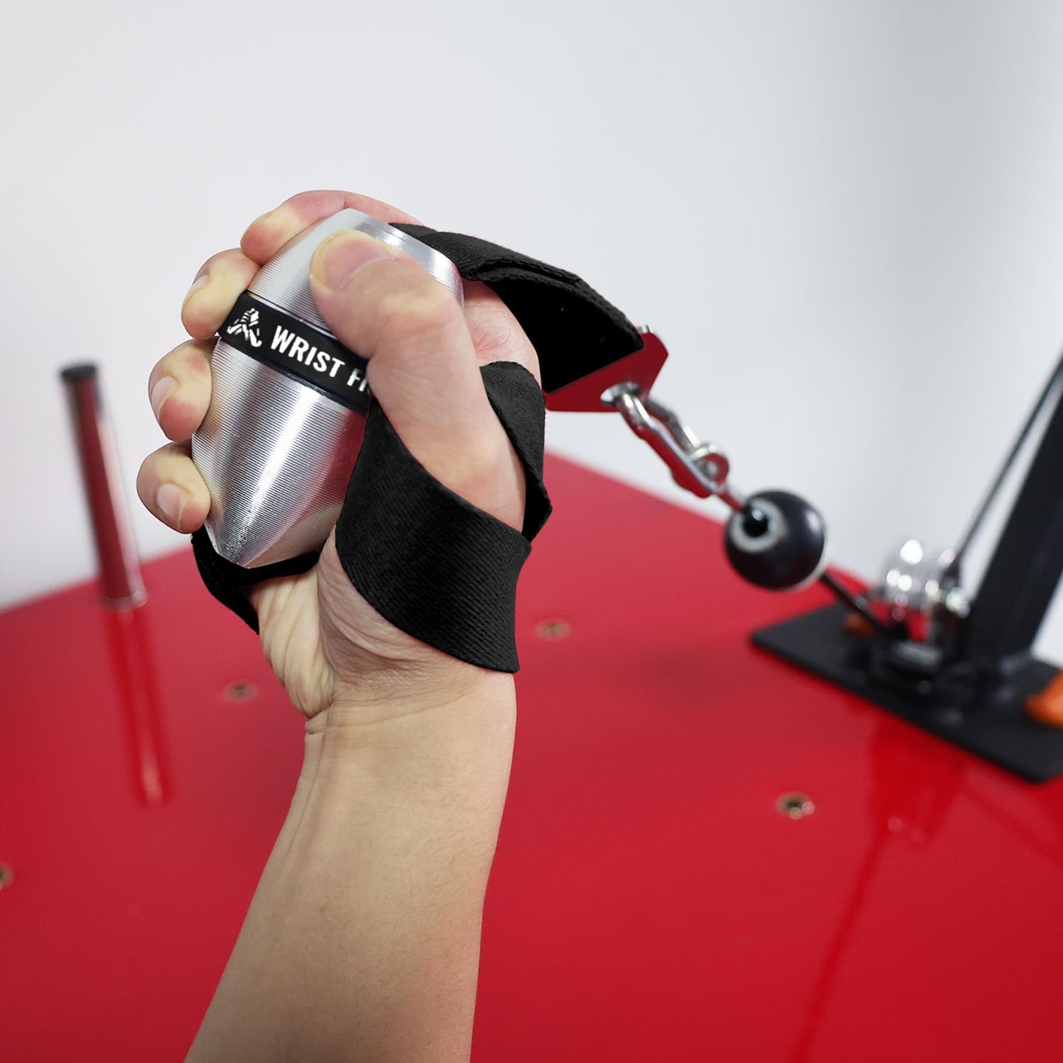 Aluminum Alloy Elliptical Wrist Ball Trainer – Durable Forearm & Grip Strength Exerciser with Non-Slip Design, Pronation & Supination Training, Includes Storage Bag