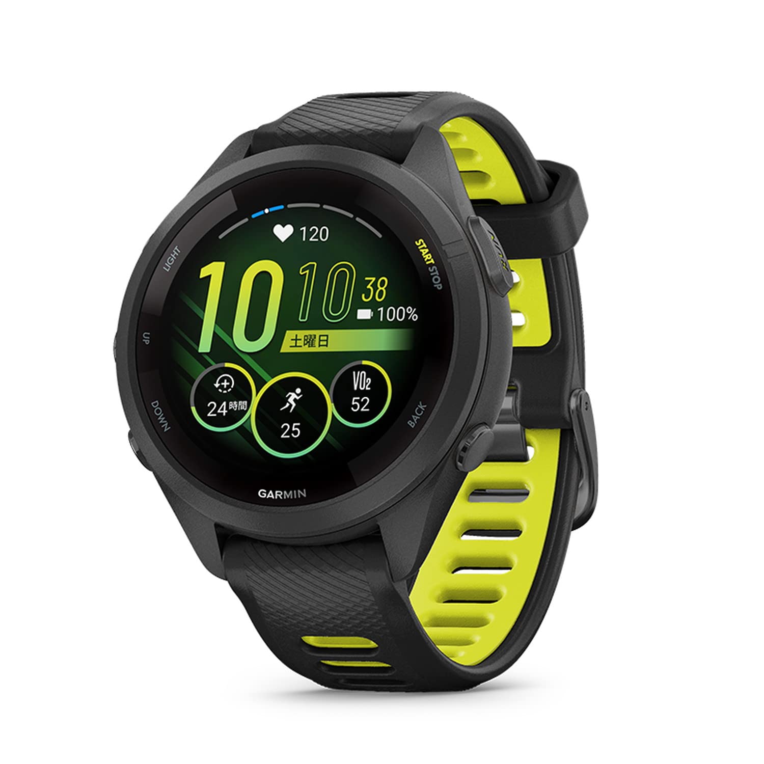 GARMIN（ガーミン）GPSランニングウォッチ Forerunner 265S Music Black 【日本正規品】商品画像