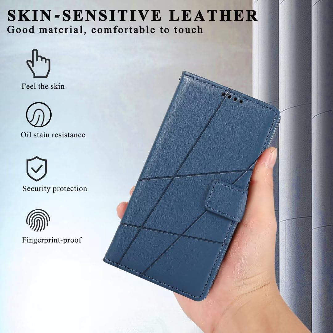 YukeTop Cover per Oppo Find X5, Pelle PU Premium Magnetico Flip Case Custodia, Slot per Schede, Funzione Staffa, Portafoglio Cover per Oppo Find X5.(Nero