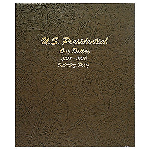 Dansco US Presidential Dollar with Proof Coin Album 2012 –...