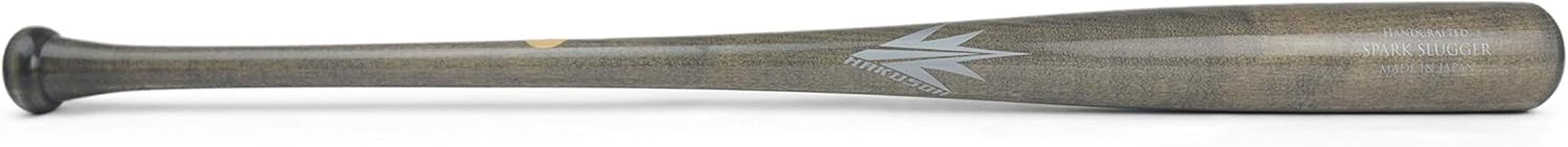 Spark Magnum H110 Wooden Baseball Bat Maple Wood Gamebat Practice Training Bat Adult (-2.5 Dropweight) [Made in Japan]