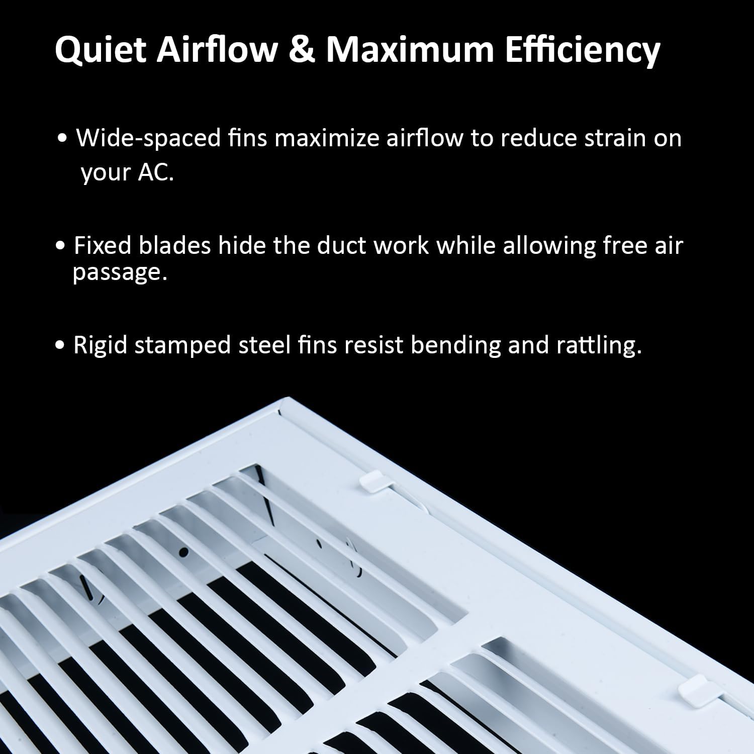 Steel Return Air Filter Grille,Return Vent Cover for Wall or Ceiling [Duct Opening Size] Removable Face/Door for 1 Inch Filters (30"W x 12"H Duct Opening)