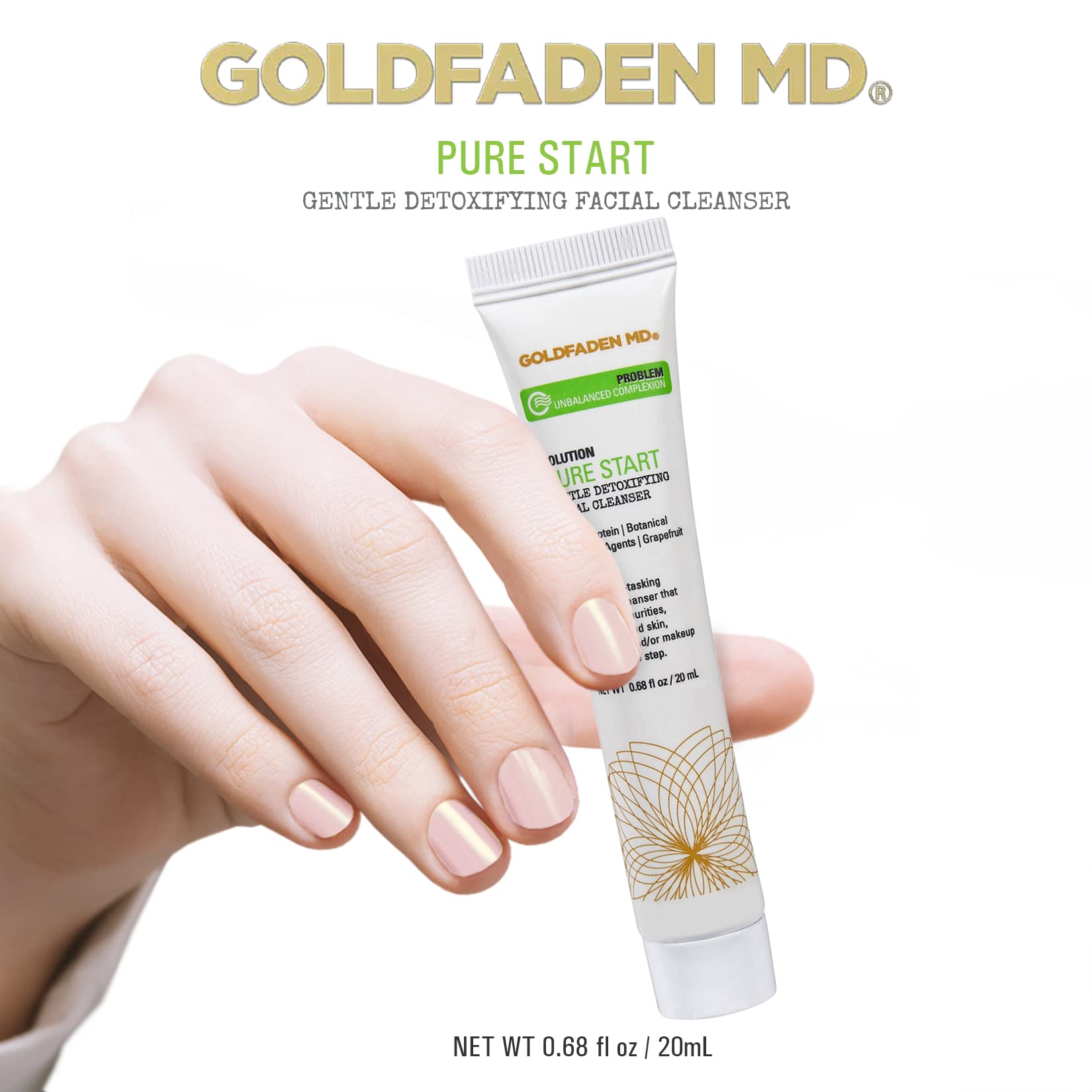 GOLDFADEN MD Pure Start Gentle Detoxifying Facial Cleanser
