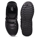 Liberty Force 10 9906-90VGN Black Non-Lacing School Shoes for Kids - 9 UK gallery image