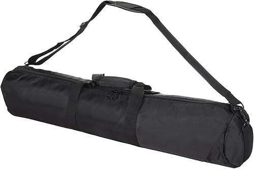 Vista 9 de PATIKIL Funda de transporte para trípode de 31.5 x 5.12 pulgadas, 1 bolsa de trípode acolchada de nailon con asas para soportes de luz, accesorios