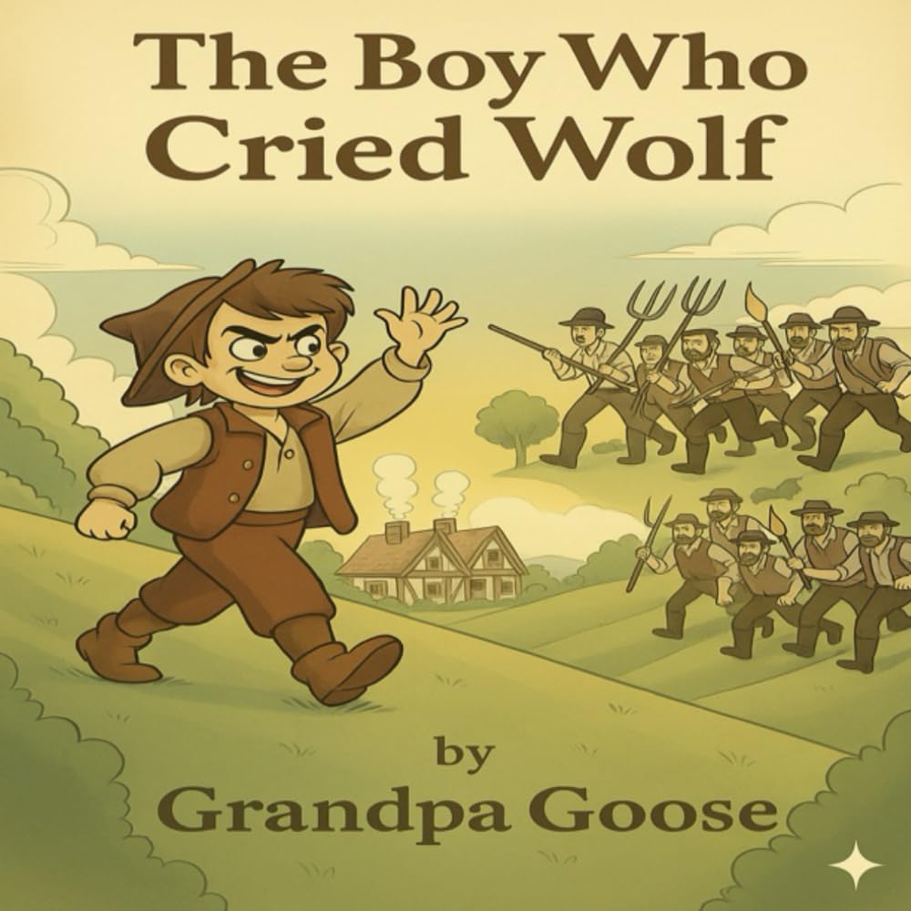 The Boy Who Cried Wolf (Grandpa Goose Tells Classic Fairy Tales and Stories)