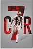 Cristiano Ronaldo Poster 4 Wall Art Canvas Print Poster Room Decor Canvas Poster Unframe:12x18inch30x45cm
