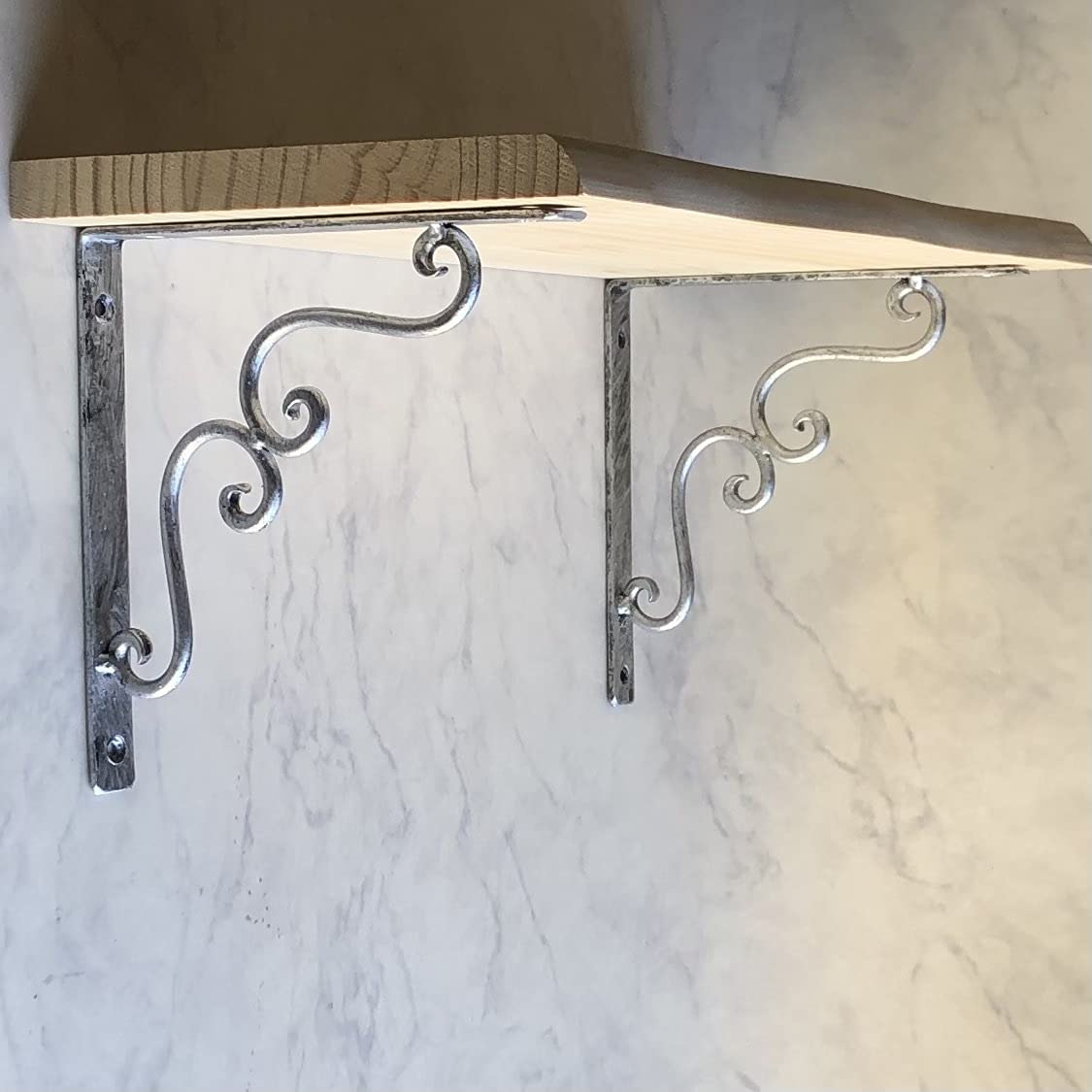 ヴィンテージ アイアン シャビー 棚受け 古道具 鉄製 棚 インテリア