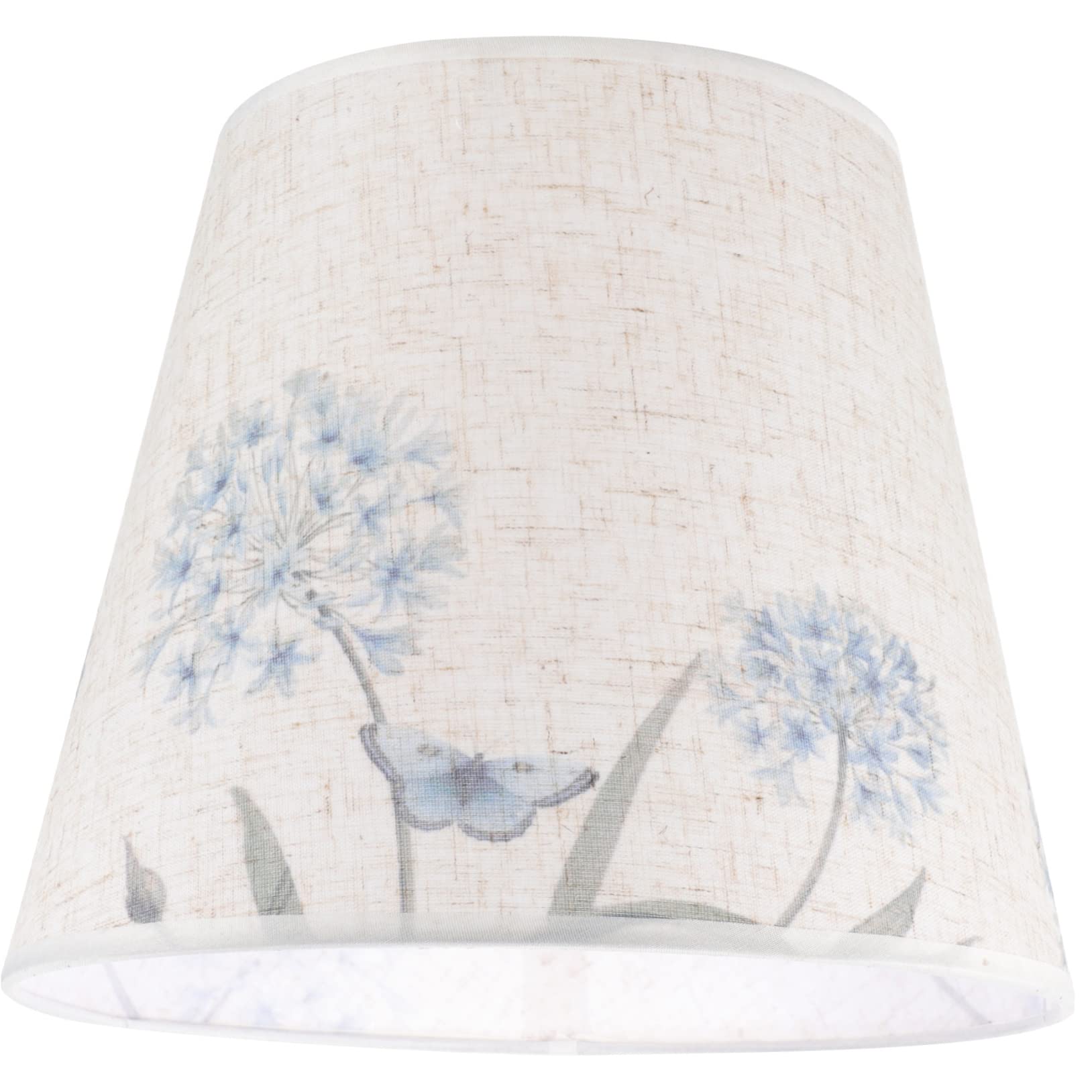 DOITOOL Lamp Shades for Table Lamps Made of Sturdy Cloth and Iron a Practical Sturdy Structure as Lighting Fixtures Replacement Shade for Bedroom or Other Places Lightweight and Easy