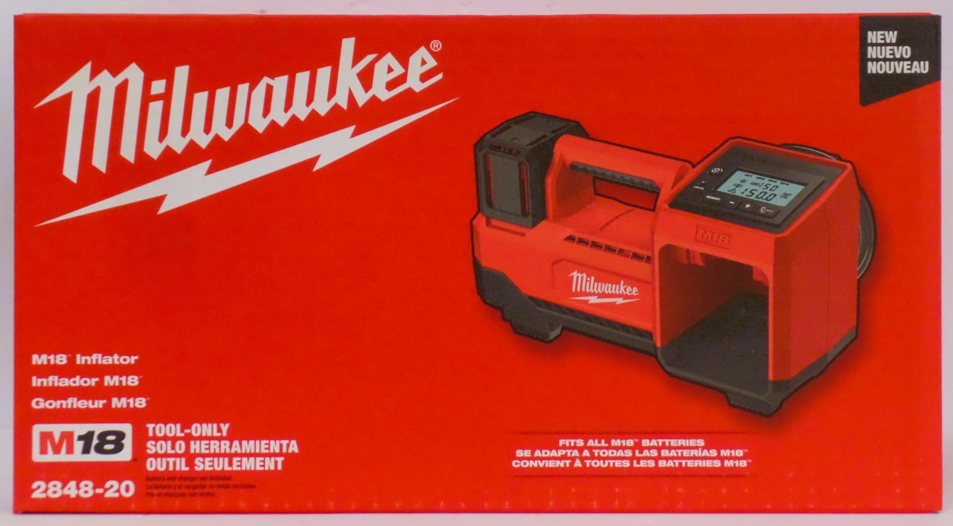Milwaukee M18 Inflator 2848-20