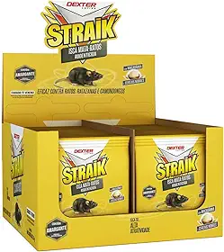 Straik isca mata ratos - Display 1kg - 40 saches