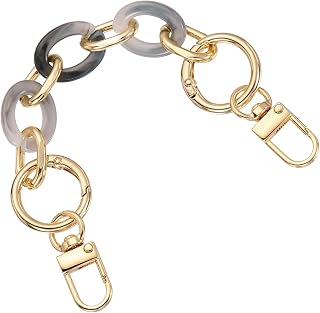 MECCANIXITY Acrylic Purse Strap, Handbag Strap Chain Replacement Bag Handle Extender Straps Purse Shoulder Chains Accessories