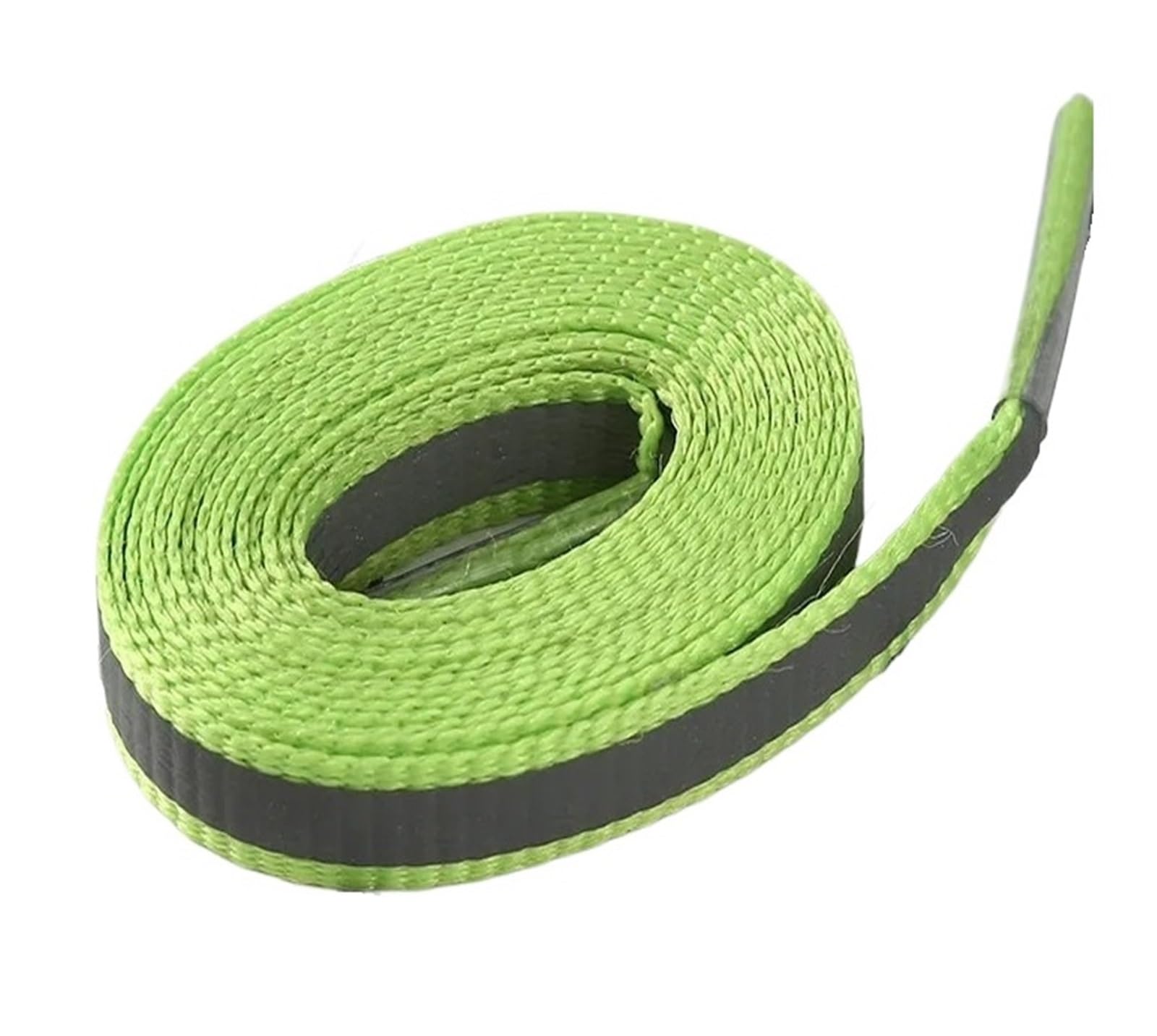 GPDNBIEU Shoelaces, Reflective Laces Sneaker Shoestrings Running Shoelace Unisex Shoe(1 Green,90cm)