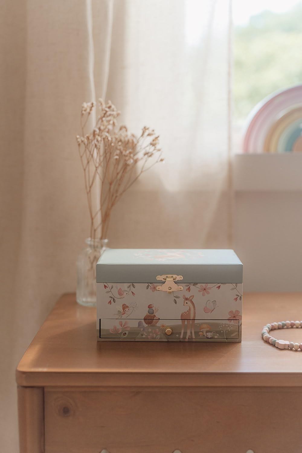 Little Dutch Fairy Garden Joyero con ciervo musical