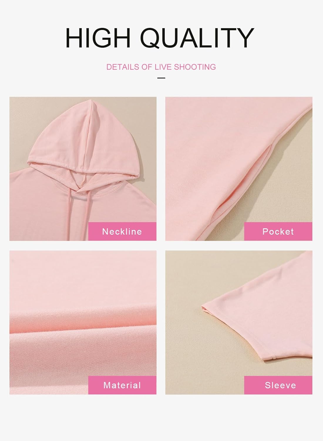 Dokotoo Womens Tops Dressy Casual Short Sleeve Oversized Tshirts Summer Hoodie Dress Tunics Tops Loose Fit Long Shirts - Image 6