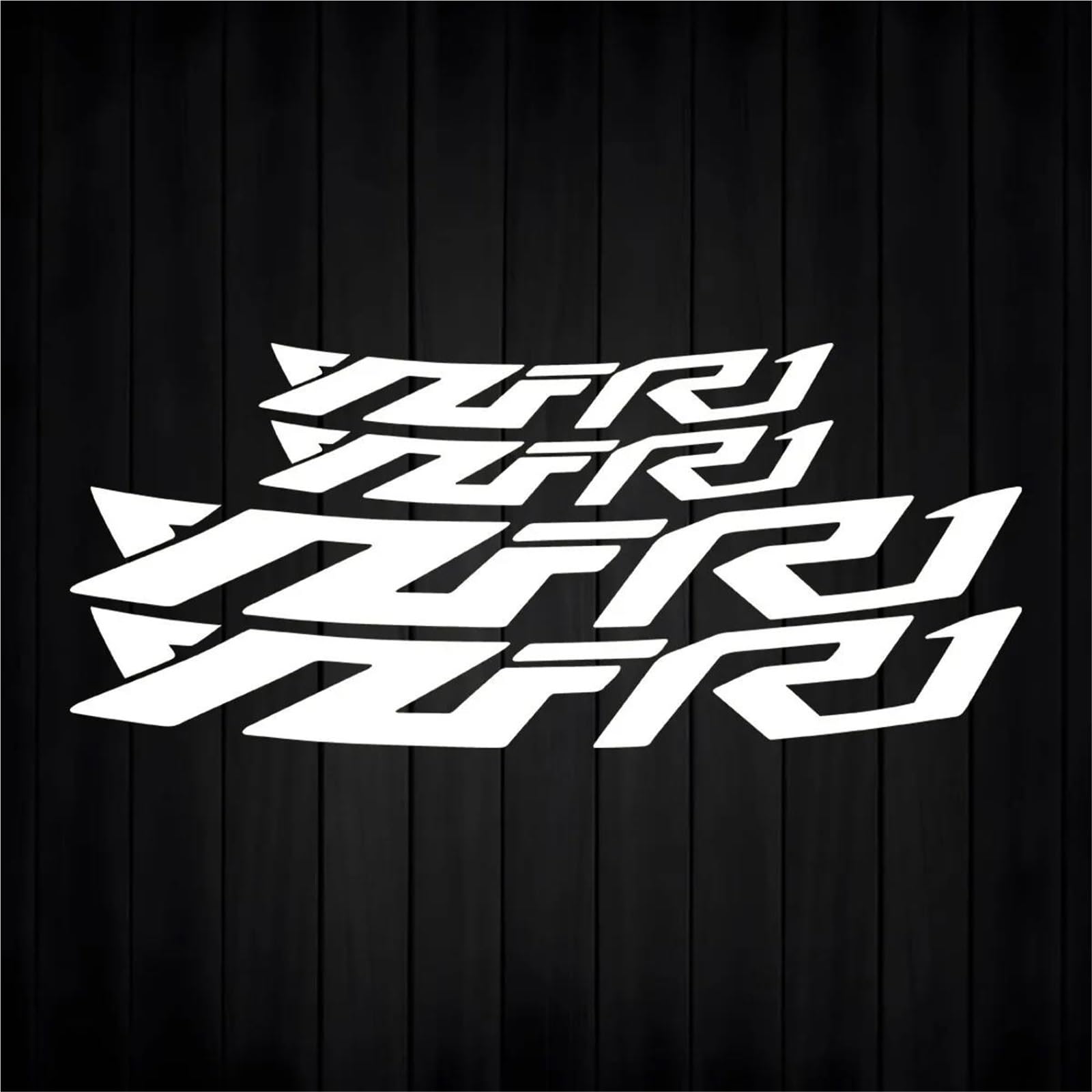 Motorcycle Modification Reflective Wheel Hub Stickers Inner Cycle Decals for Yamaha YZFR1 YZF R1 YZF-R1(Style 4)