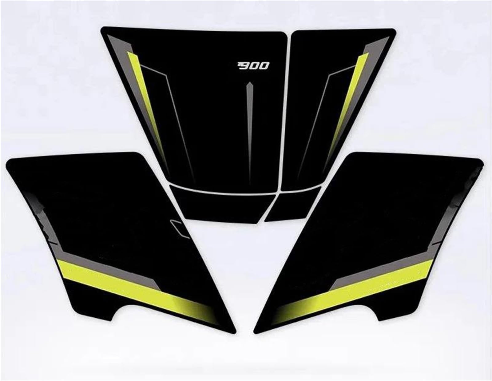 Ysdsls Color4 For F900gs 2025 Motorcycle Body Fairing Sticker Tank Pads Gas Grip Traction Protector(Color4)