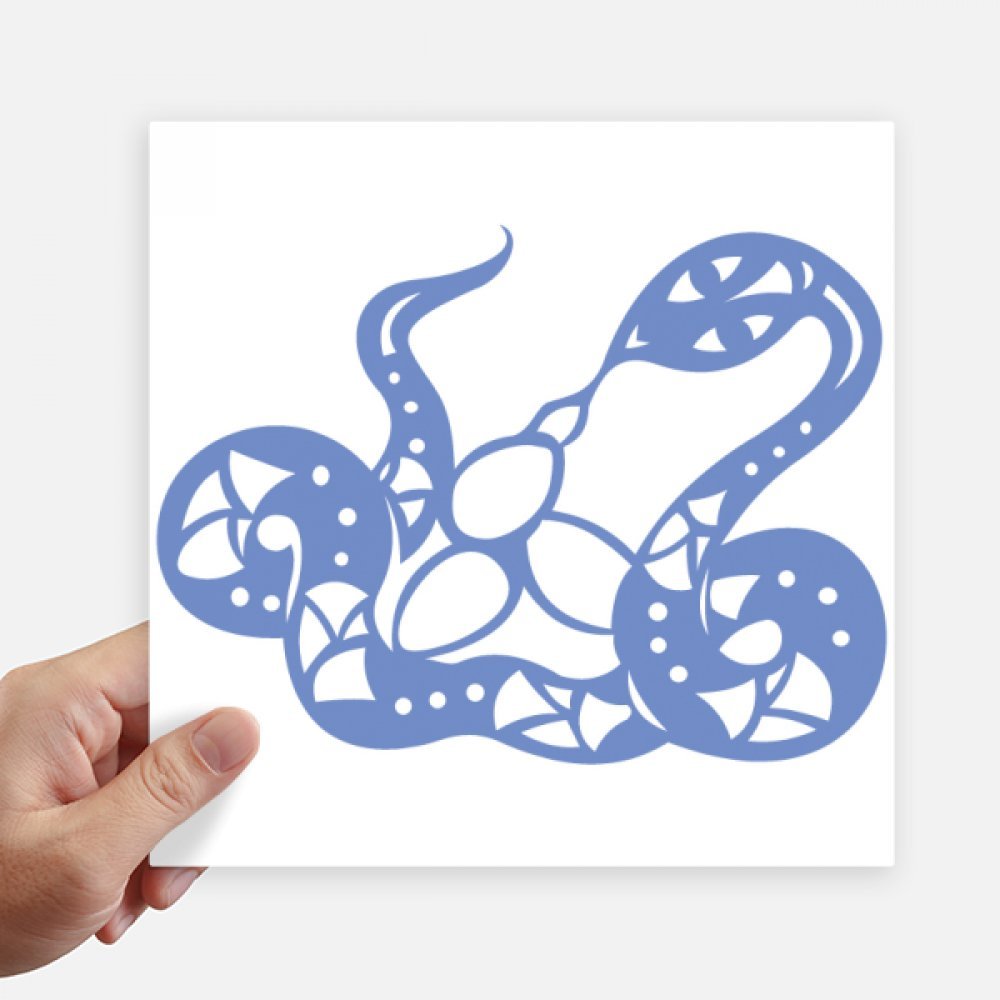 Pegatinas de pared del Año de la Serpiente de China para maletas y motos