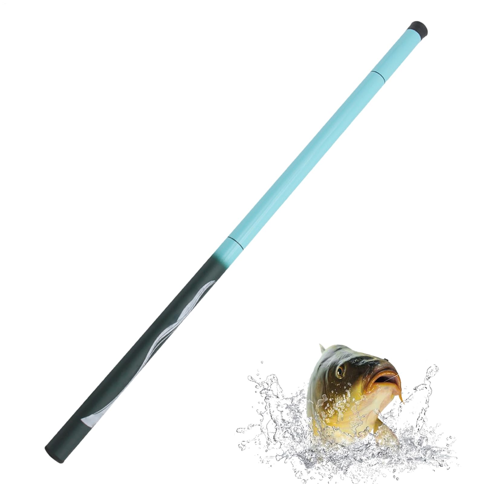 Fishing Poles For Lakes | Fiberglass Handheld Shrimp Fishing Rod,Beginner Shrimp Stream Stick For Carp Fishes Wild Reservoirs Rivers