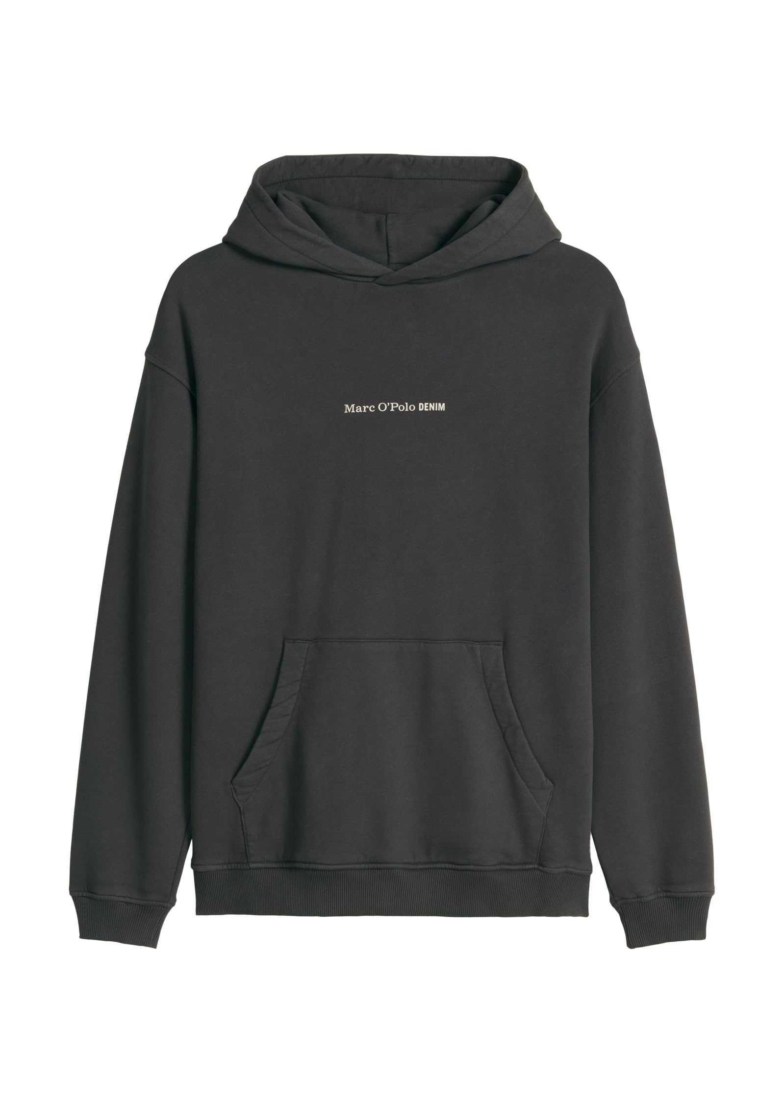 Marc OߴPolo Denim Uomo Felpa con Cappuccio in Cotone bio con Stampa con Logo