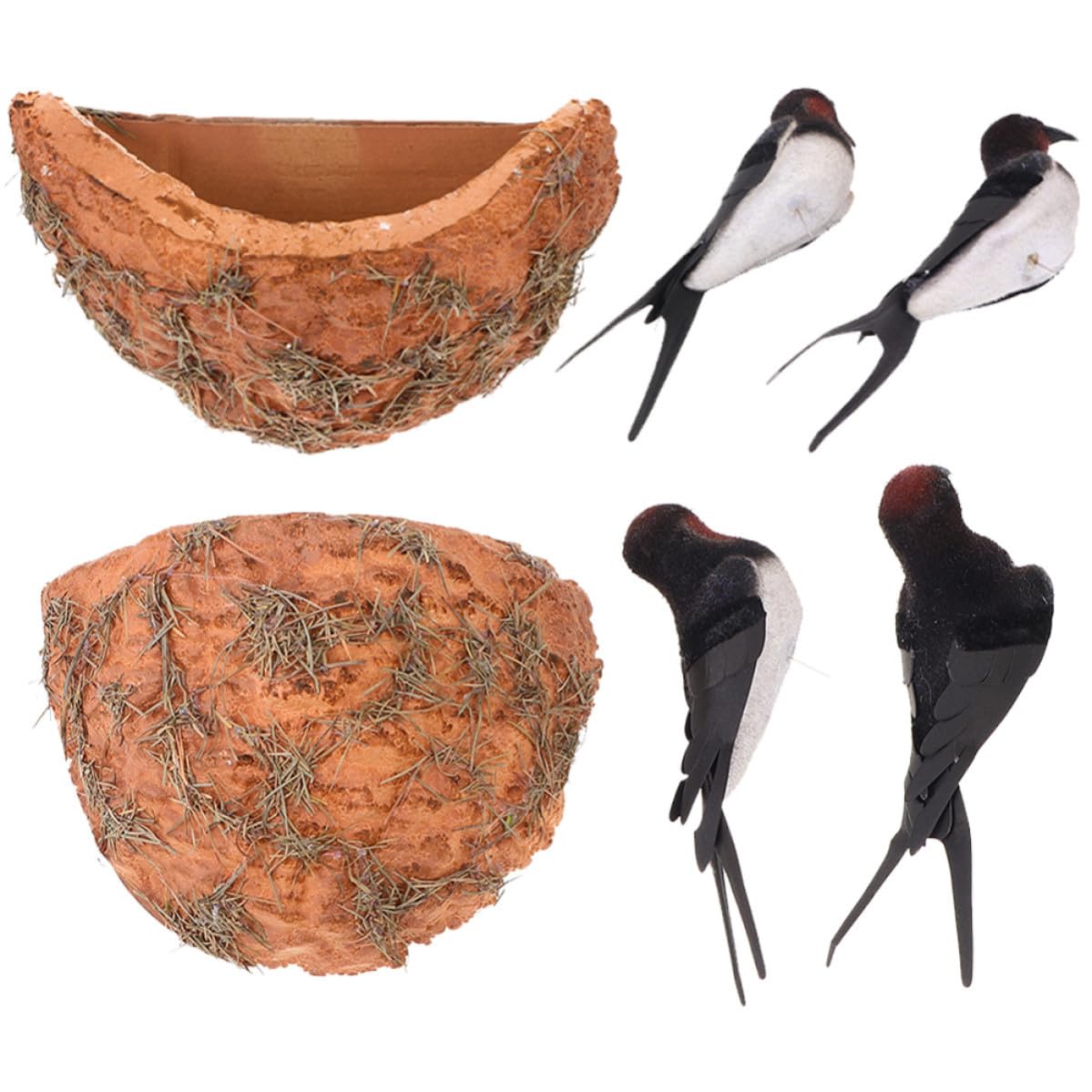 Golondrina artificial para decorar tu jardín y crear escenas naturales realistas