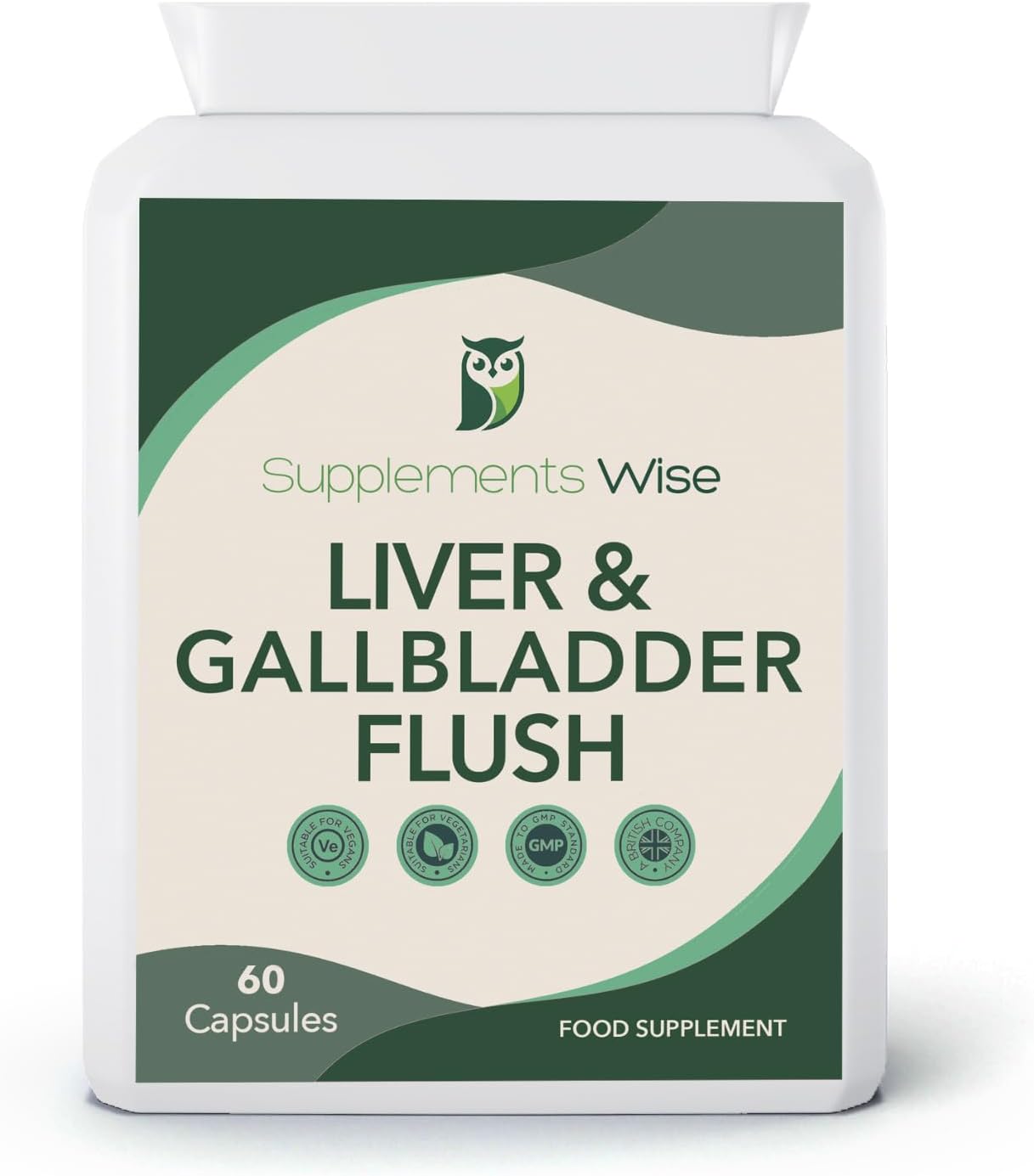 Liver and Gallbladder Flush - Liver Cleanse Detox and Repair Complex - Powerful Gallbladder Support Supplements - 12 Ingredient Detox Formula with Choline, Alpha Lipoic Acid and More - 60 Capsules