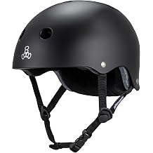 Triple Eight Deep Cover Helmet - Ideal for Skateboarding, Bicycling, BMX, and Roller Skating