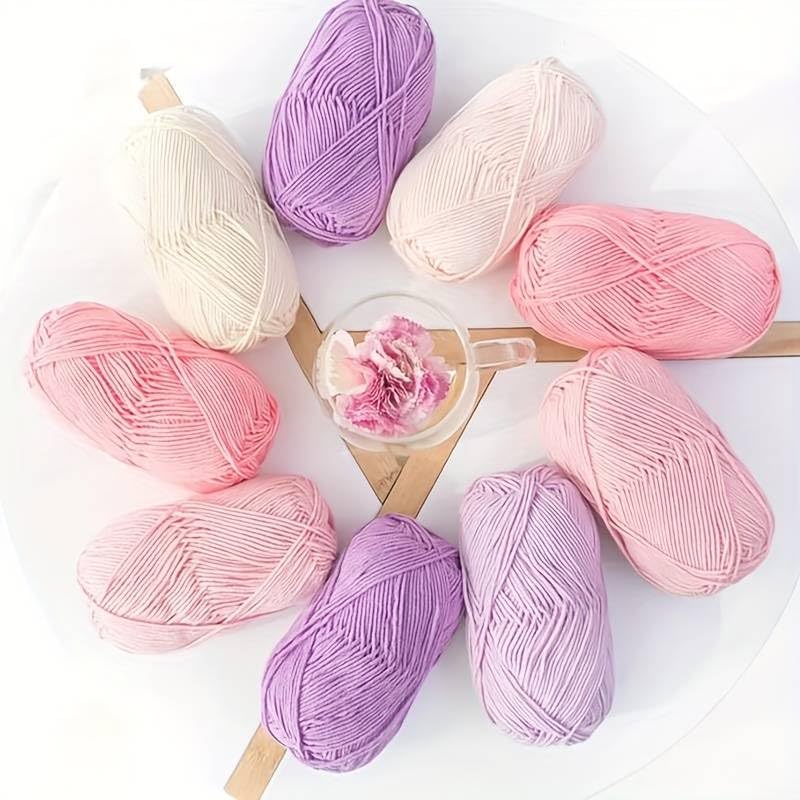 Maxee Handbreigaren, 10 x 50 g haakgaren, kleurrijk kleurverloop