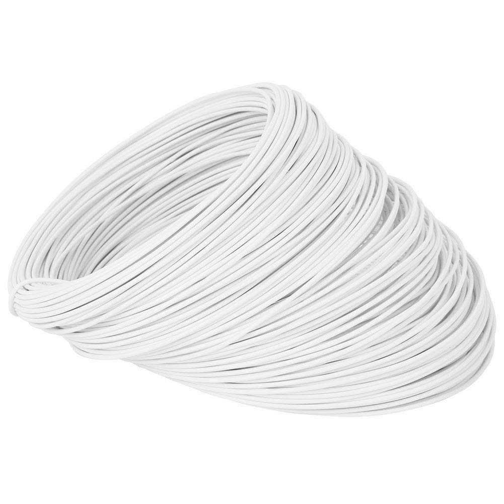 Rośliny Opaski Kablowe, 100 Metrów 0,55 Mm Opaski Ogrodowe Miękkie Skręcane Ocynkowane Elastyczne Opaski Winogrono Rattan Ogrodnictwo Winorośl Rośliny Wspinaczkowe Opaski Zaciskowe Opaski Kablowe
