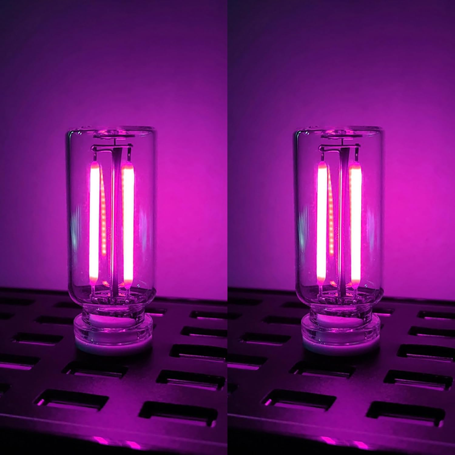 LED Light for Car | Touch Control Cars USB Night Light, USB Cable Taxi Light Pink car Accessories, Decal with Suction Cups Flashing Hook (1*Touch Control Small Lights 1* Cars Signs) — view 6