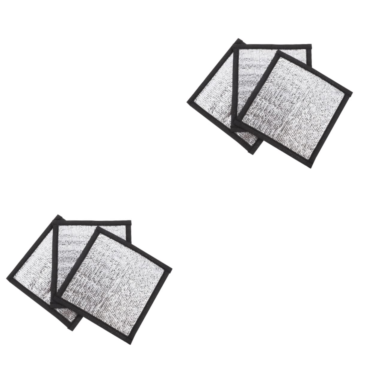 DOITOOL 2sets Heating Mat for Reptiles Pet Insulation Pad Warm Reflective Film for Comfort 3pcs*2