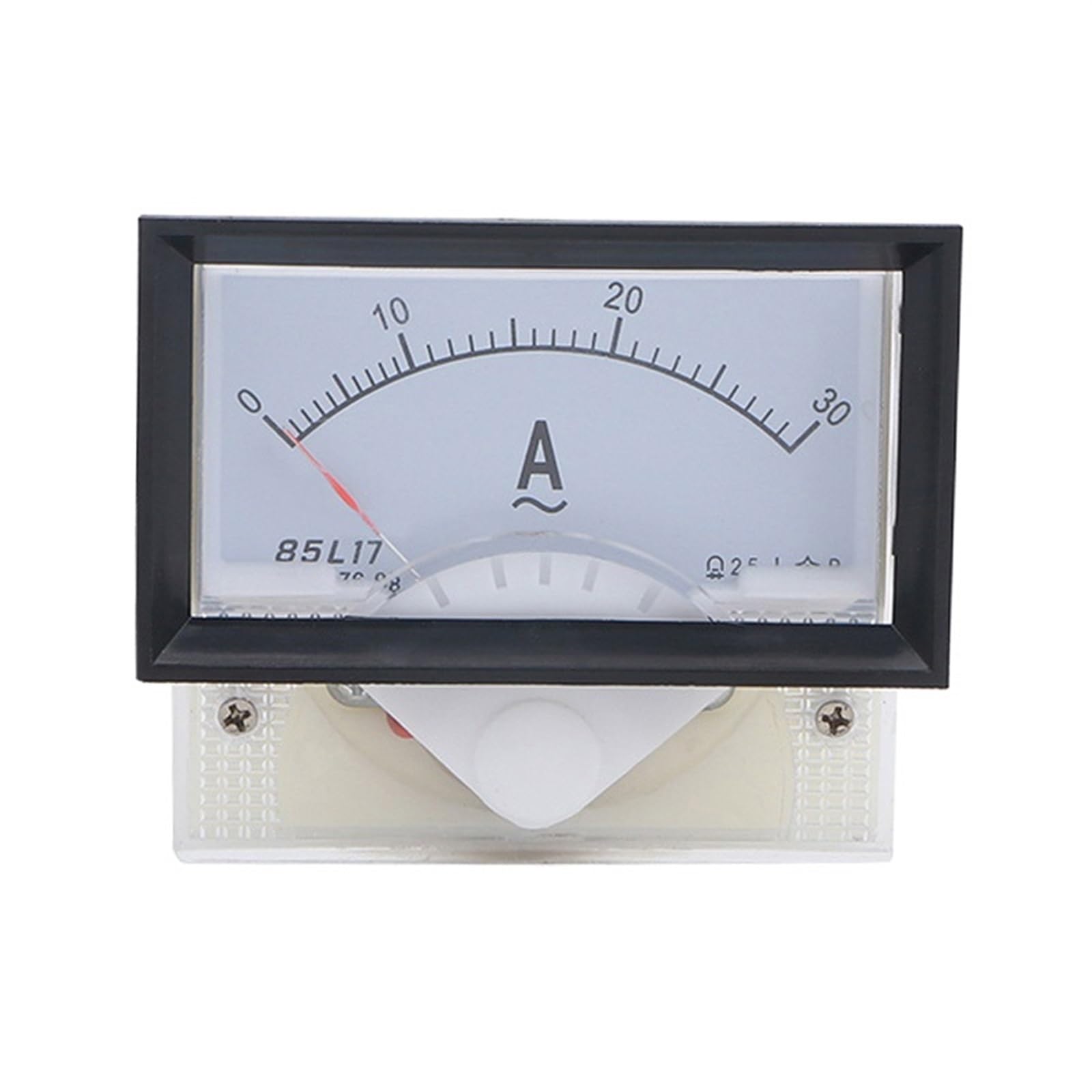 85L17 AC 1A 2A 3A 5A 10A 15A 20A 30A 50A 75A Panel amperímetro analógico medidor de corriente amperímetro puntero 1 Uds(30(5A))