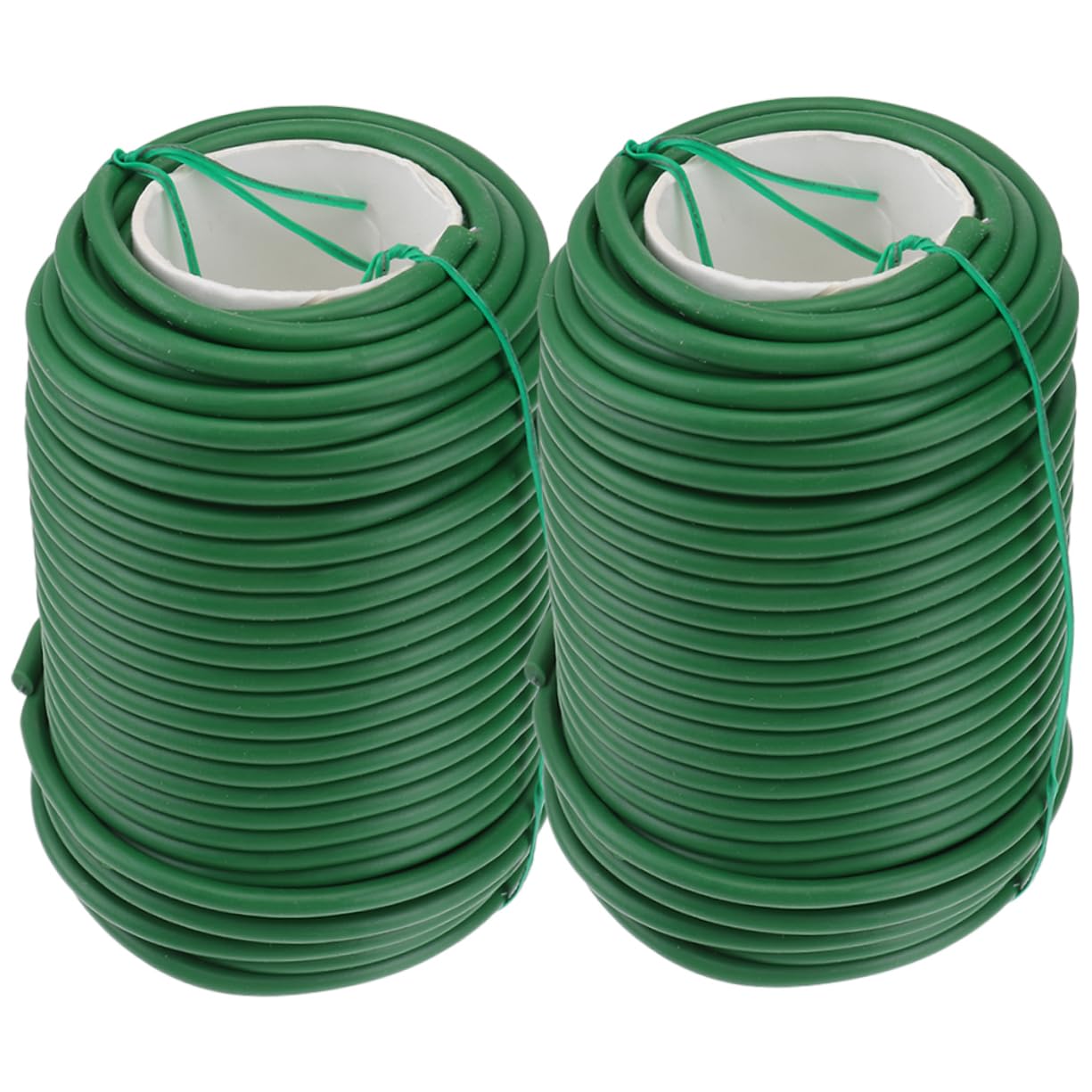 2 Rollen Pflanzenbinder Gartendrahtbinder 3,5mm x 20m Flexibel Wiederverwendbar Hautfreundlich Für Gartenpflanzen Kletterpflanzen Befestigungsband