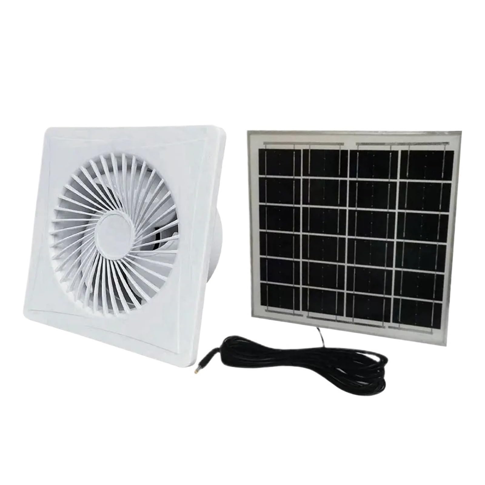 Souffleur d'air d'extraction grande vitesse ventilateur solaire 12V