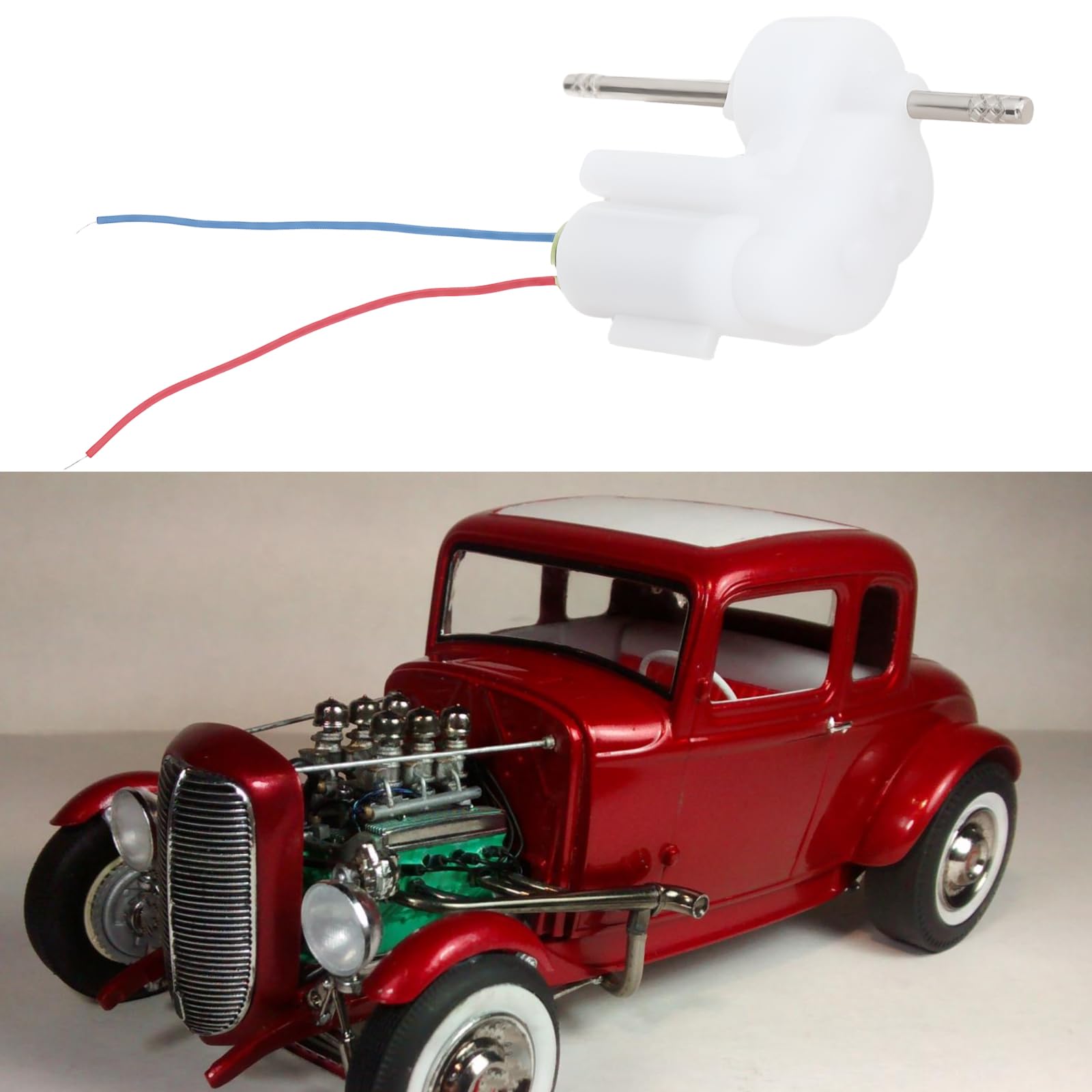ECSiNG 4Pcs Mini 614 Coreless Gear Motor 3.7V 390RPM for Robot Model Car 43x22x2mm - Image 3