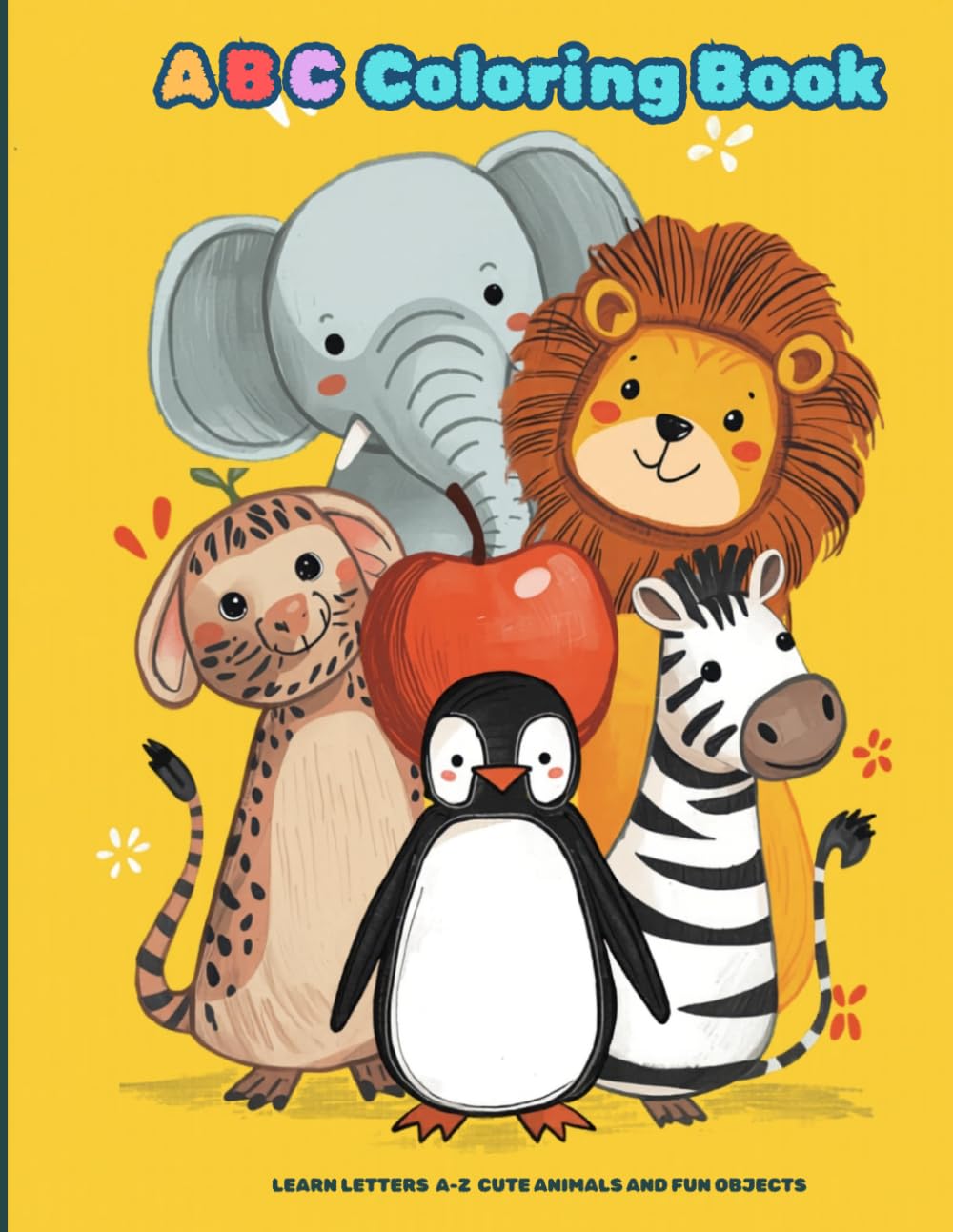 ABC Coloring Book I From A for Apple to Z for Zebra