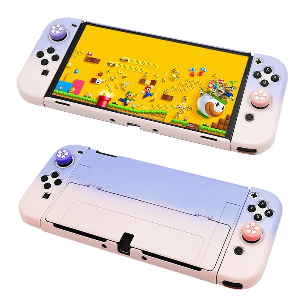 Protective Case for Nintendo Switch OLED (2021 Model), Dockable Switch