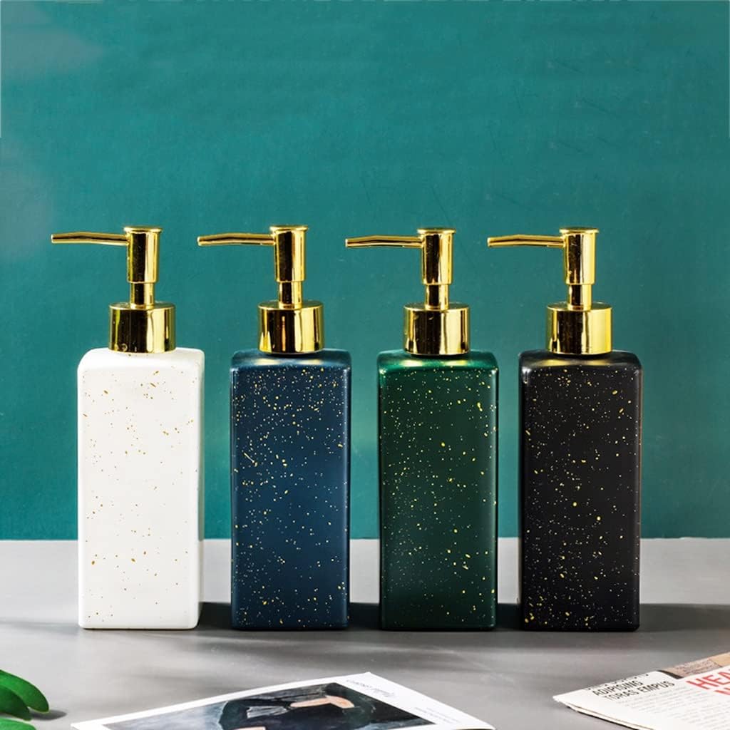 Soap Pump Dispenser Nordic Soap Bottle Bathroom Shower Refillable Bottles Shampoo Lotions Press Dispenser Bottles Dispenser (Color : D)