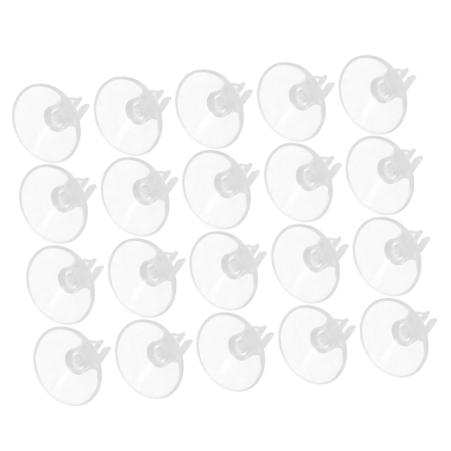 VILLCASE 20pcs Mini Cup Holders Clear Light Hooks for Outdoor Holiday Decoration Reusable Clips for String Lights Bathroom Use Easy Installation