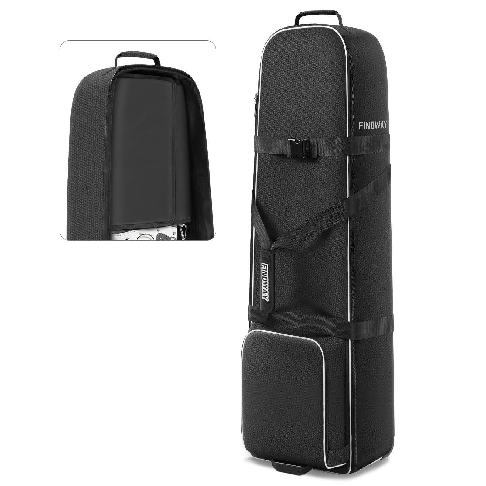 Findway Black Golf Travel Bag