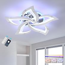 50W Modern LED Ceiling Light, Dimmable Flush Mount Fixture